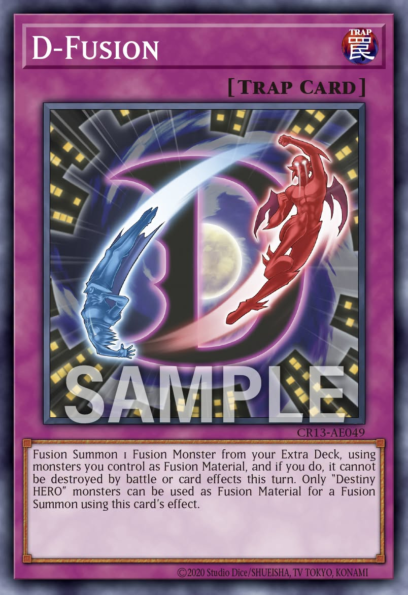 [遊戲王亞英] CR13-AE049 / D 融合 / Ｄ－フュージョン / D-Fusion / N