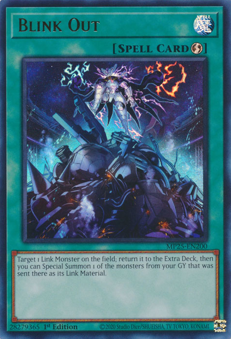 [遊戲王亞英] 閃爍連接衰變 / ブリンクアウト / Blink-Out