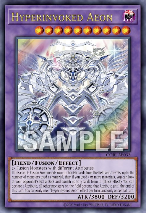 [遊戲王] CORI-AE033 / 超越召喚獸 永世 / 超越召喚獸アイオーン / Hyperinvoked Aeon / UR