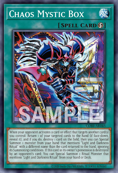 [遊戲王] CORI-AE045 / 混沌的魔術箱 / 混沌のマジック・ボックス / Chaos Mystic Box / N