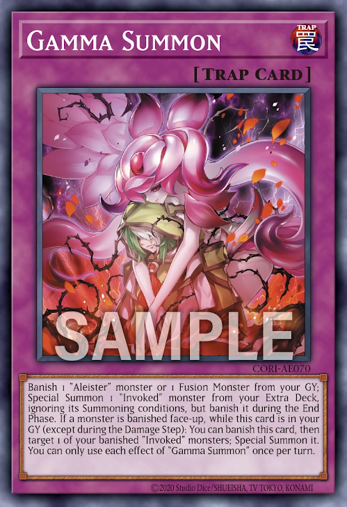 [遊戲王] CORI-AE070 / 魔法名-新世界的開始 / 魔法名－「新しき世界の始まり」 / Gamma Summon / N