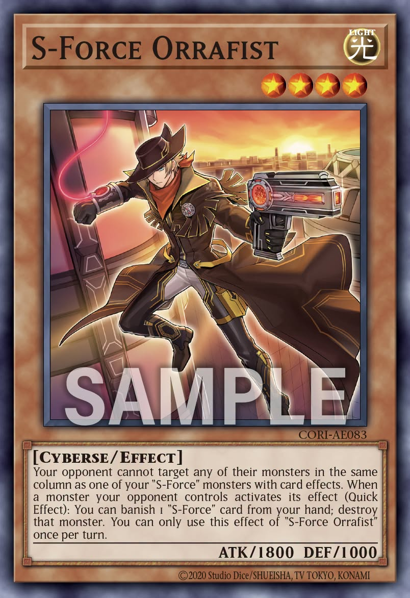 [遊戲王] CORI-AE083 / S-Force 奧瑞菲斯 / — / S-Force Orrafist / N