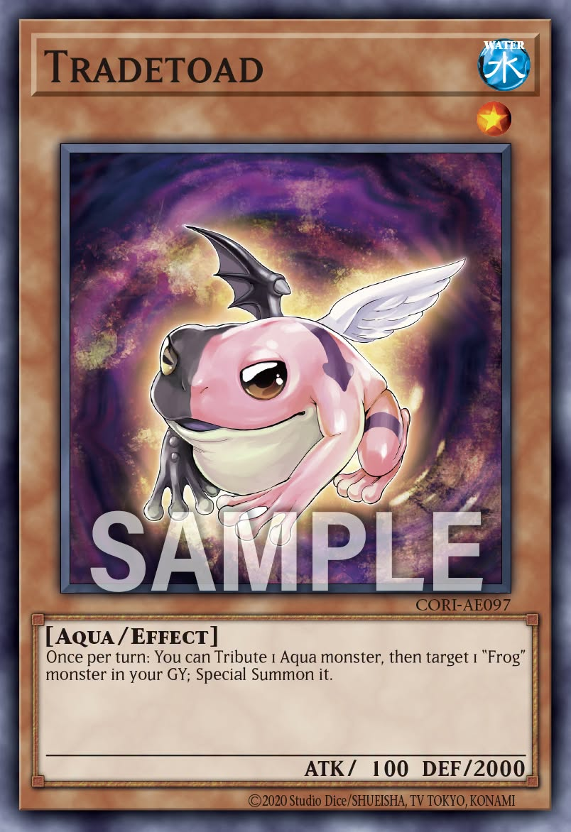 [遊戲王] CORI-AE097 / 替換蛙 / — / Tradetoad / N