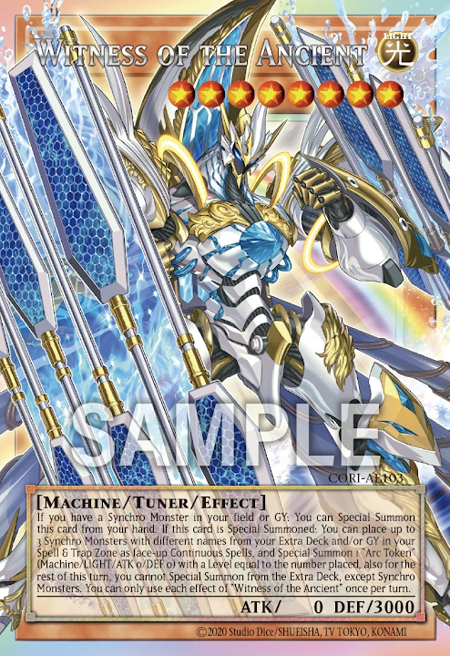 [遊戲王] CORI-AE103 / 古之見證者 / — / Witness of the Ancient / UR
