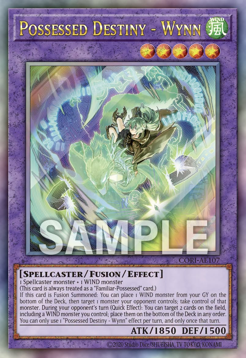 [遊戲王] CORI-AE107 / 憑依共鳴 薇茵 / — / Possessed Destiny - Wynn / UTR