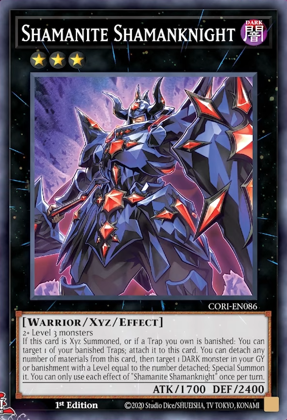 [遊戲王] CORI-AE111 / 薩滿石騎士 / — / Shamanite Shamanknight / SR