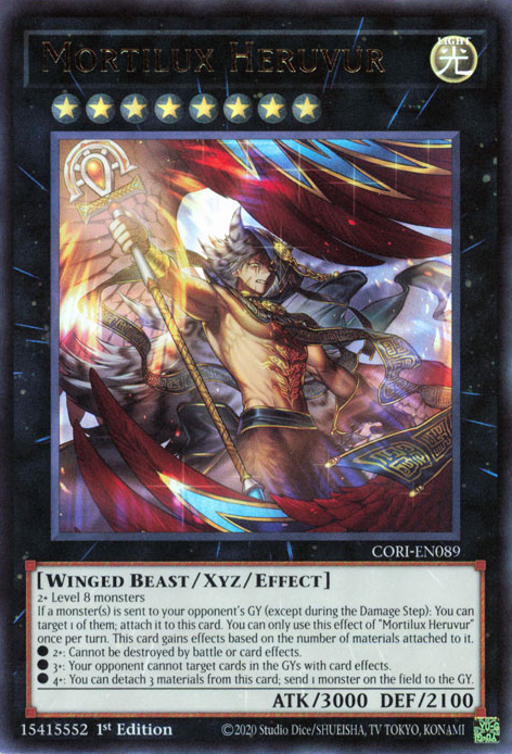 [遊戲王] CORI-AE112 / 冥光之赫魯普 / — / Mortilux Heruvur / UR