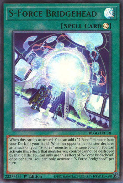 [遊戲王] CORI-AE115 / S-Force 橋頭堡 / — / S-Force Bridgehead / N