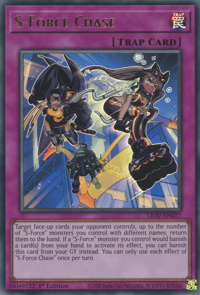 [遊戲王] CORI-AE119 / S-Force 追蹤 / — / S-Force Chase / N