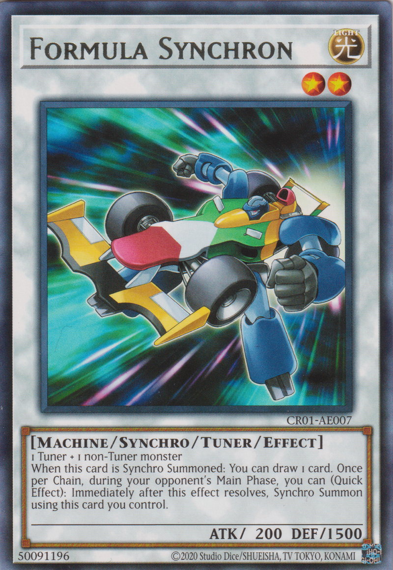 [遊戲王亞英版] 方程式同步者 / フォーミュラ·シンクロン / Formula Synchron-Trading Card Game-TCG-Oztet Amigo