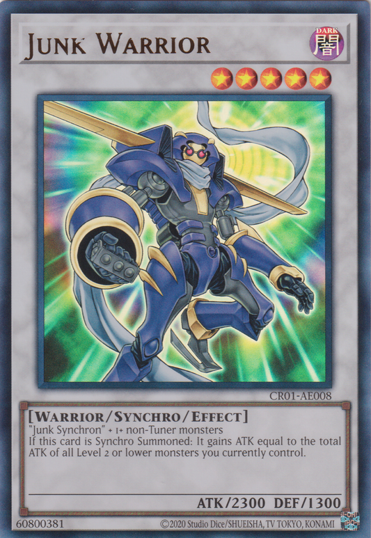 [遊戲王亞英版] 廢品戰士 / ジャンク·ウォリアー / Junk Warrior-Trading Card Game-TCG-Oztet Amigo