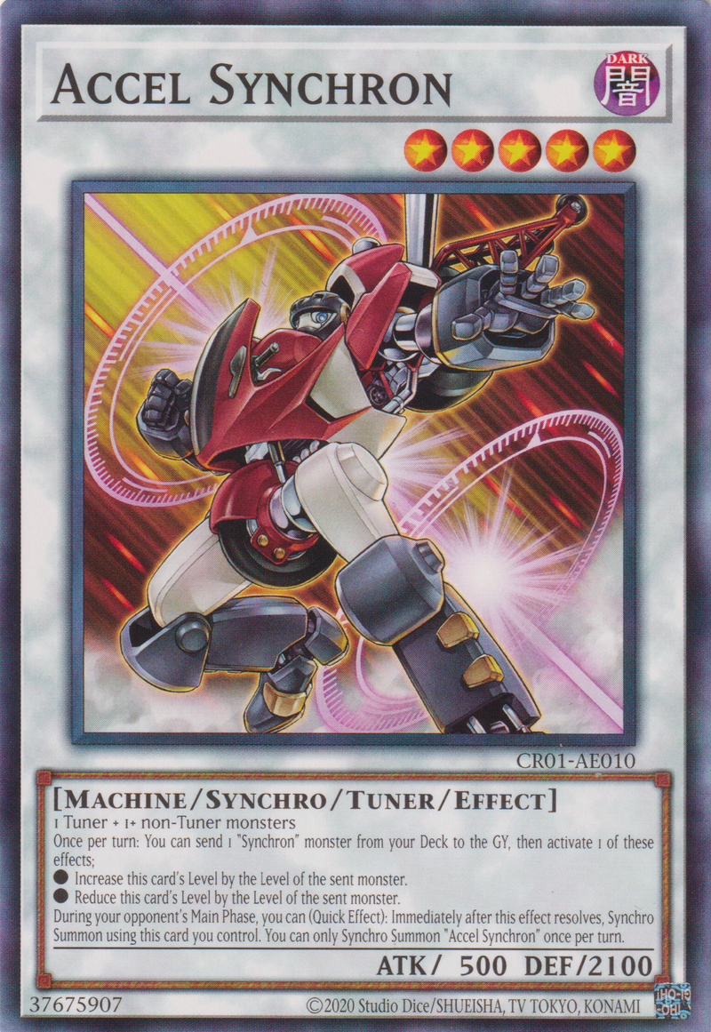 [遊戲王亞英版] 加速同步者 / アクセル·シンクロン / Accel Synchron-Trading Card Game-TCG-Oztet Amigo