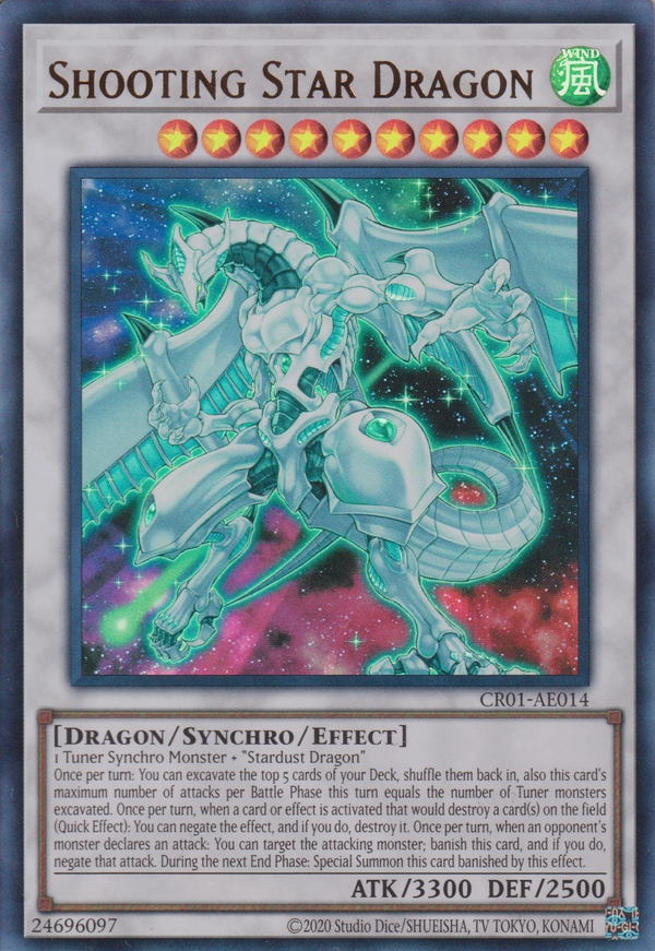 [遊戲王亞英版] 流星龍 / シューティング・スター・ドラゴン / Shooting Star Dragon-Trading Card Game-TCG-Oztet Amigo