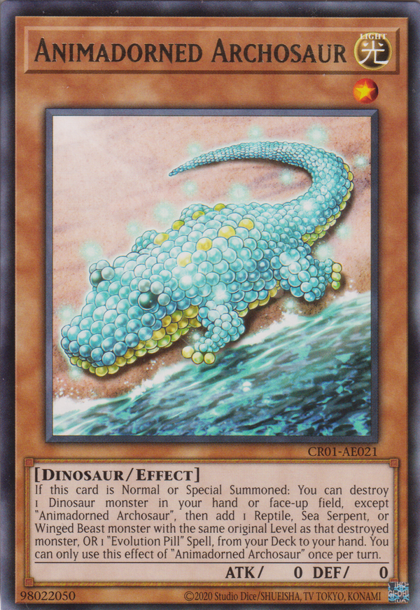 [遊戲王亞英版] 珠玉獸 運算主龍 / 珠玉獣－アルゴザウルス / Animadorned Archosaur-Trading Card Game-TCG-Oztet Amigo