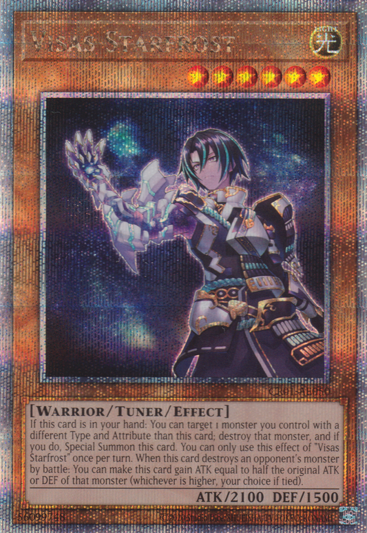 [遊戲王亞英版] 維薩斯 = 星霜 / ヴィサス＝スタフロスト / Visas Starfrost-Trading Card Game-TCG-Oztet Amigo