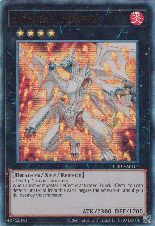 [遊戲王亞英版] 進化帝·喙嘴龍 / エヴォルカイザー・ドルカ / Evolzar Dolkka-Trading Card Game-TCG-Oztet Amigo