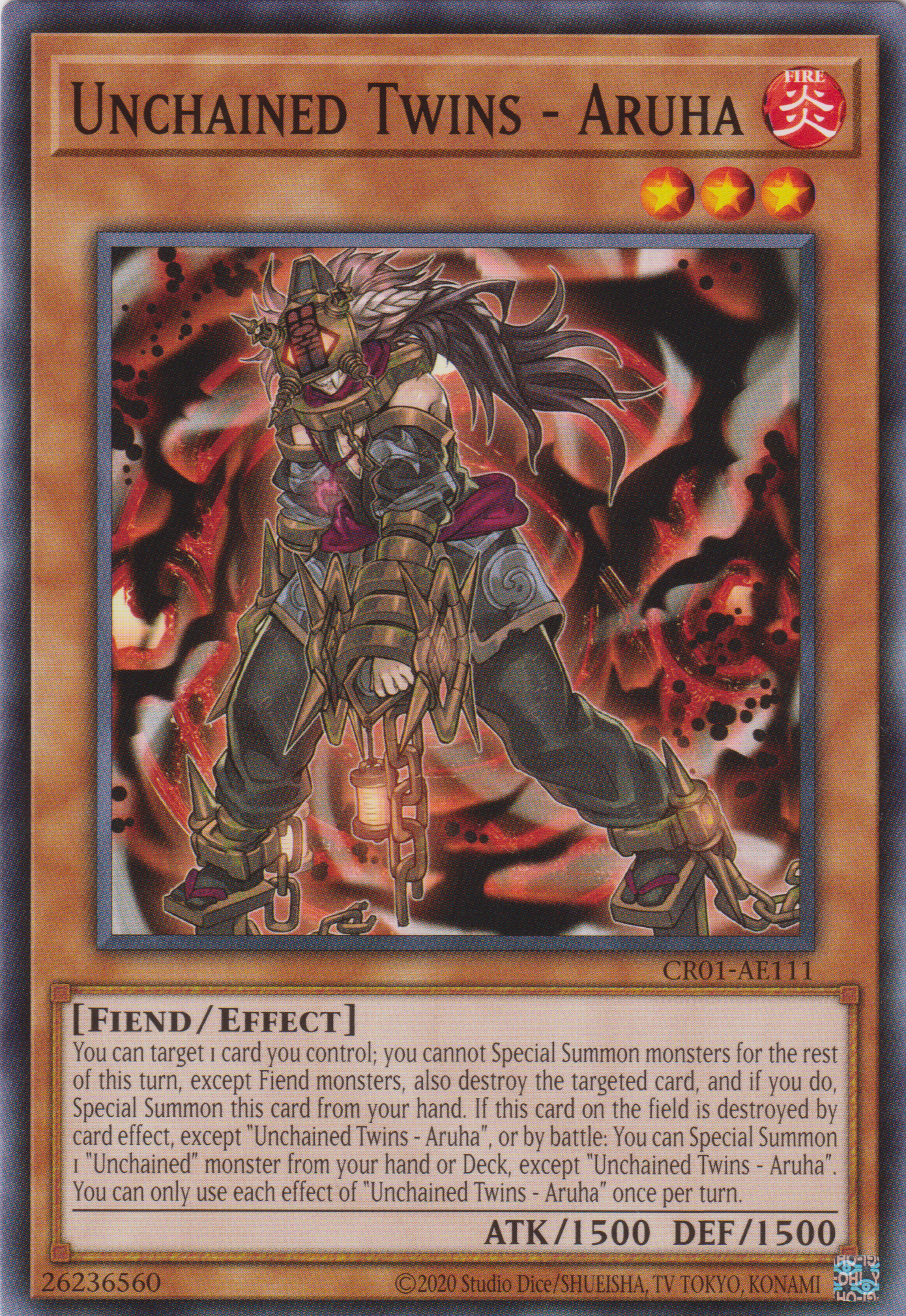 [遊戲王亞英版] 破械童子赤晴 / 破械童子アルハ / Unchained Twins - Aruha-Trading Card Game-TCG-Oztet Amigo