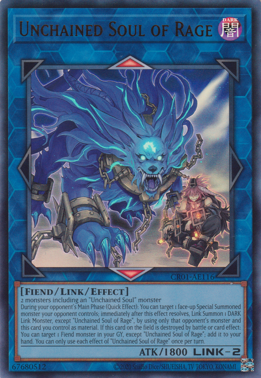 [遊戲王亞英版] 破械神靛明 / 破械神ラギア / Unchained Soul of Rage-Trading Card Game-TCG-Oztet Amigo