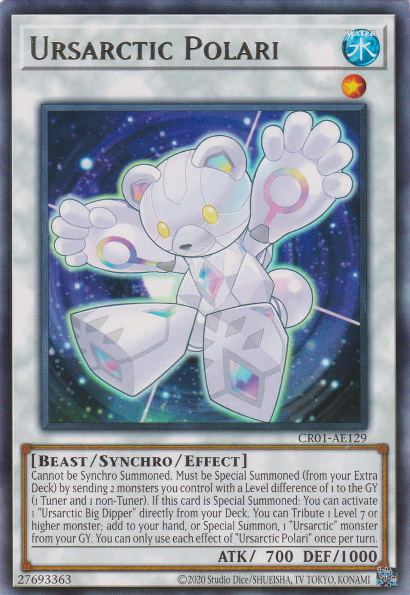 [遊戲王亞英版] 北極熊機 北極星 / ベアルクティ－ポラリィ / Ursarctic Polari-Trading Card Game-TCG-Oztet Amigo