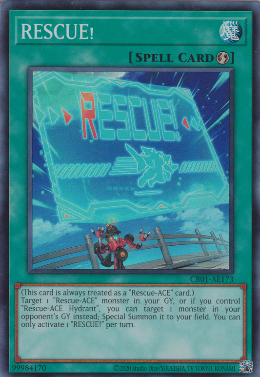 [遊戲王亞英版] R救援! / RESCUE! / RESCUE!-Trading Card Game-TCG-Oztet Amigo