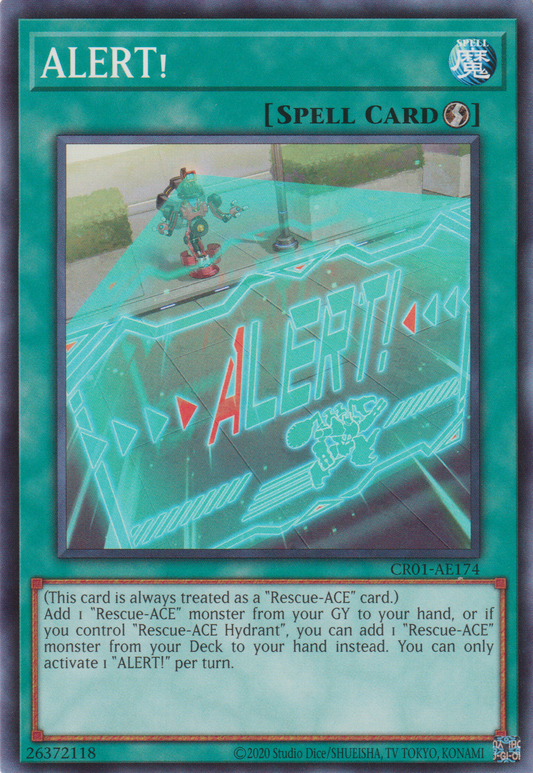 [遊戲王亞英版] A警報! / ALERT! / ALERT!-Trading Card Game-TCG-Oztet Amigo