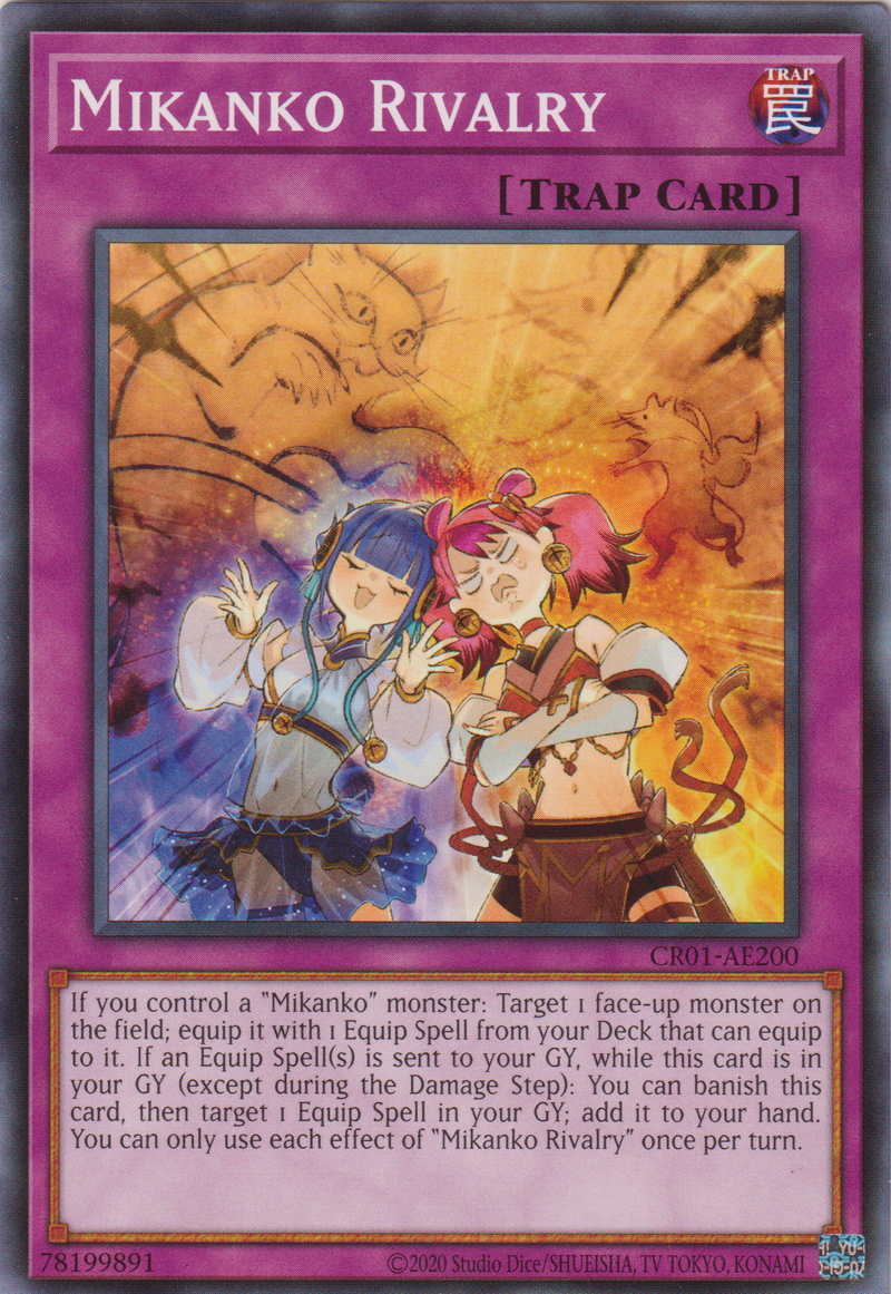 [遊戲王亞英版] 御巫互比 / 御巫かみくらべ / Mikanko Rivalry-Trading Card Game-TCG-Oztet Amigo