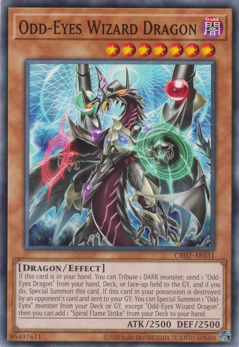 [遊戲王亞英版] 異色眼巫師龍 / オッドアイズ·ウィザード·ドラゴン / Odd-Eyes Wizard Dragon-Trading Card Game-TCG-Oztet Amigo