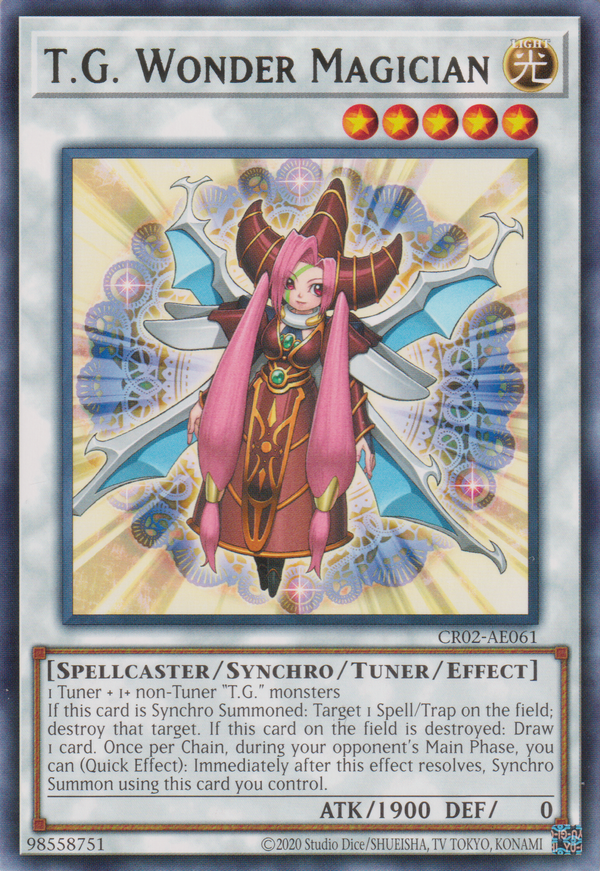 [遊戲王亞英版] TG奇幻魔術師 / TG ワンダー·マジシャン / T.G. Wonder Magician-Trading Card Game-TCG-Oztet Amigo