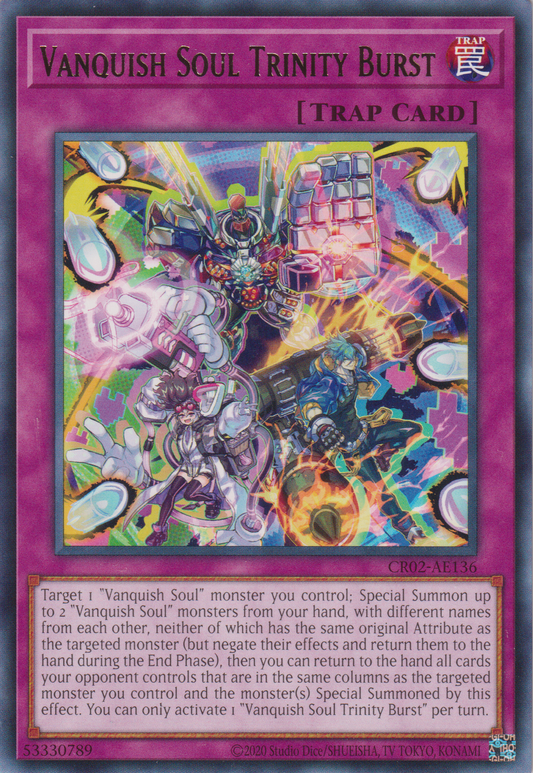 [遊戲王亞英版] 征服之魂 三一爆裂 / VS トリニティ・バースト / Vanquish Soul Trinity Burst-Trading Card Game-TCG-Oztet Amigo
