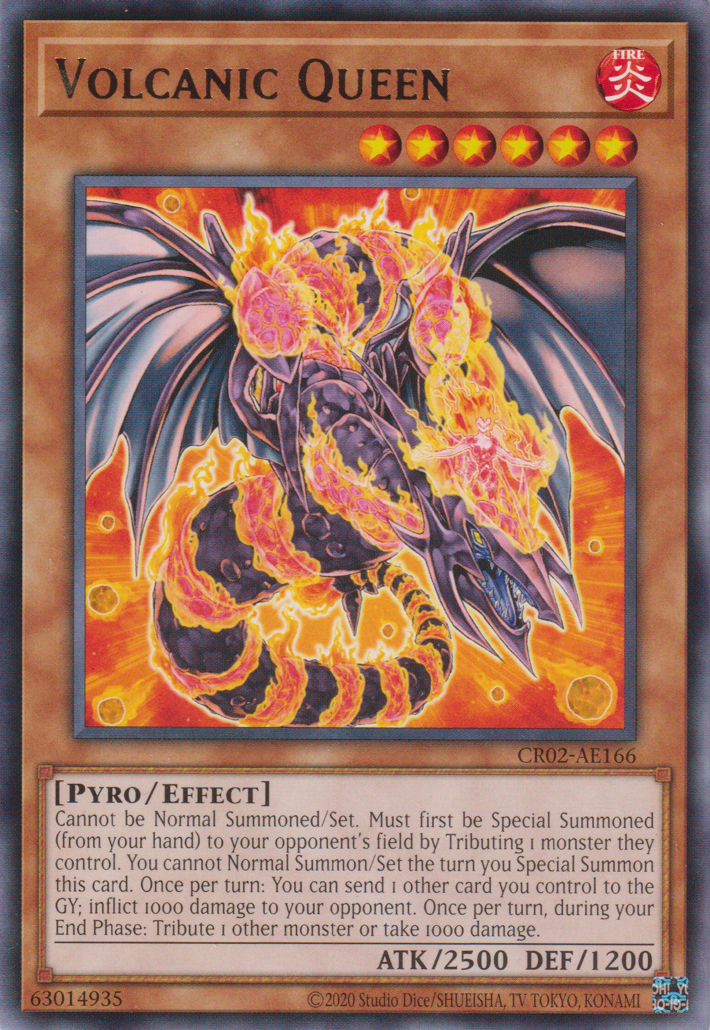 [遊戲王亞英版] 火山皇后 / ヴォルカニック・クイーン / Volcanic Queen-Trading Card Game-TCG-Oztet Amigo