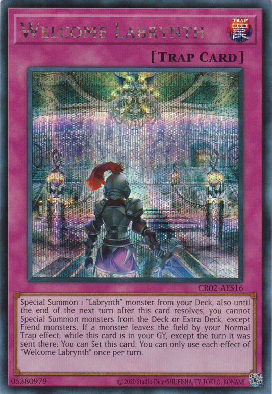 [遊戲王亞英版] 歡迎來到白銀之城 / ウェルカム·ラビュリンス / Welcome Labrynth-Trading Card Game-TCG-Oztet Amigo
