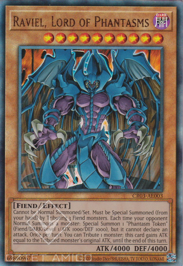 [遊戲王亞英版] 幻魔皇拉畢魯 / 幻魔皇ラビエル / Raviel, Lord of Phantasms-Trading Card Game-TCG-Oztet Amigo