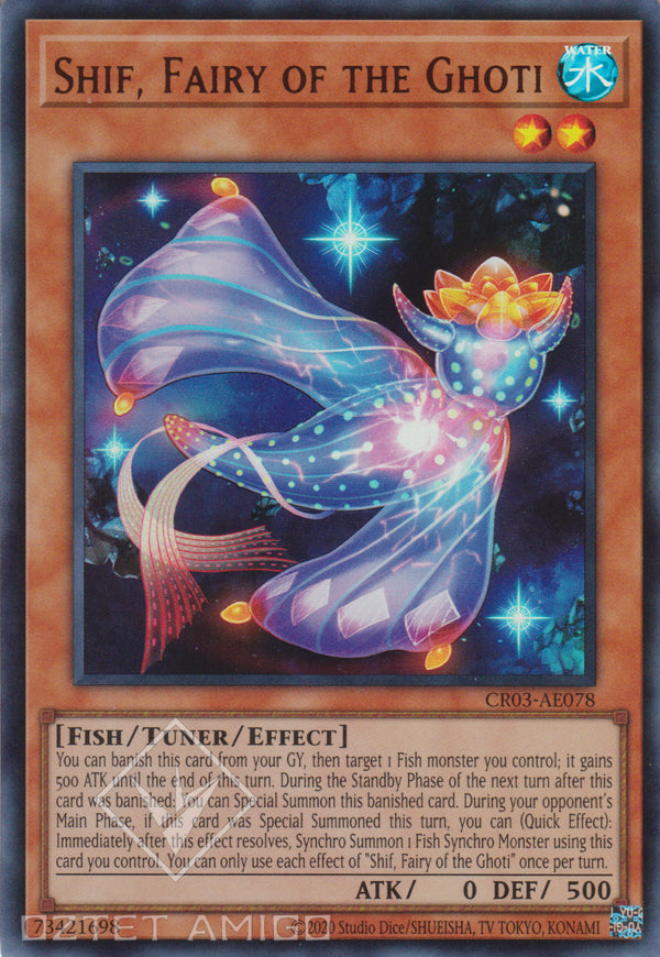 [遊戲王亞英版] 異魚妖精-西弗 / ゴーティスの妖精シフ / Shif, Fairy of the Ghoti-Trading Card Game-TCG-Oztet Amigo