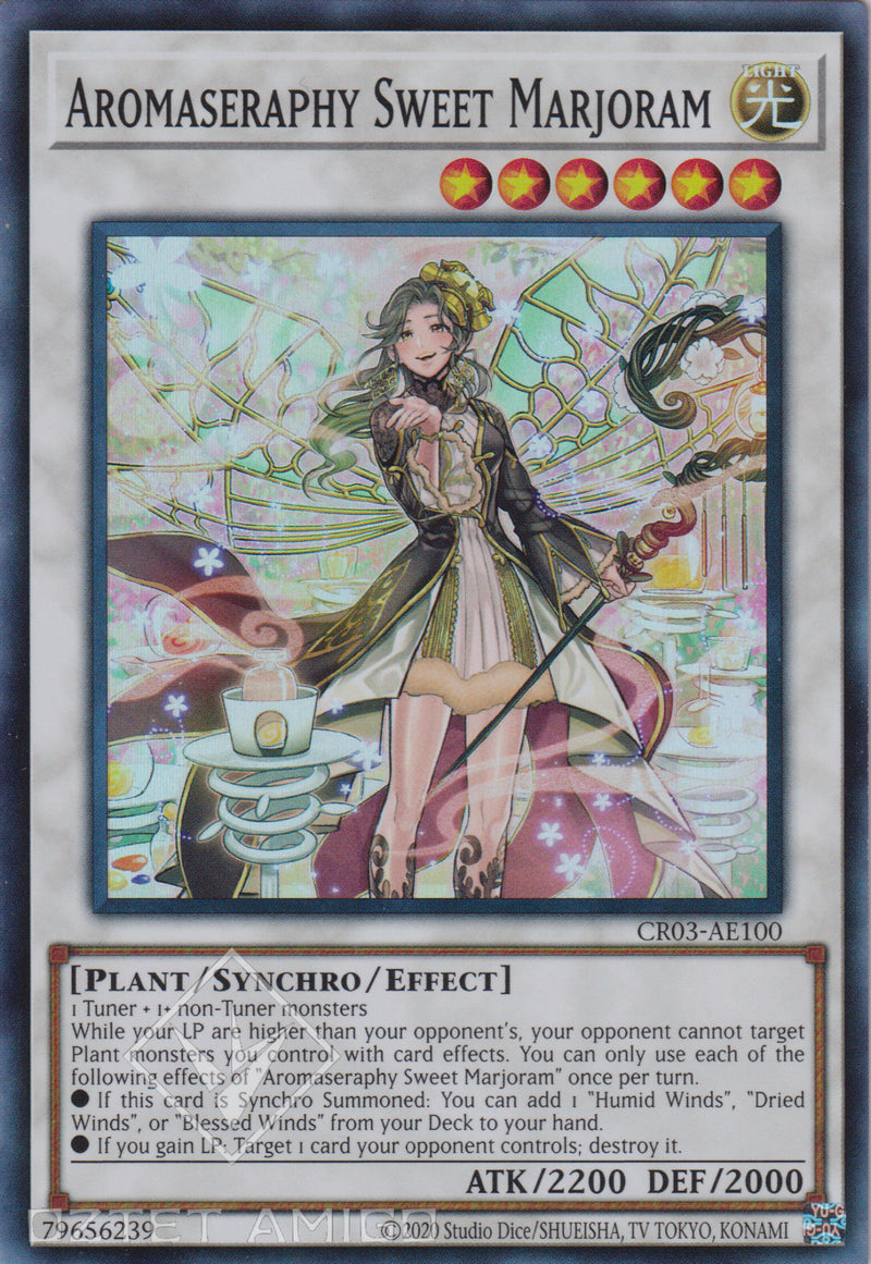 [遊戲王亞英版] 芳香熾天使 甜墨角蘭 / アロマセラフィ－スイート・マジョラム / Aromaseraphy Sweet Marjoram-Trading Card Game-TCG-Oztet Amigo