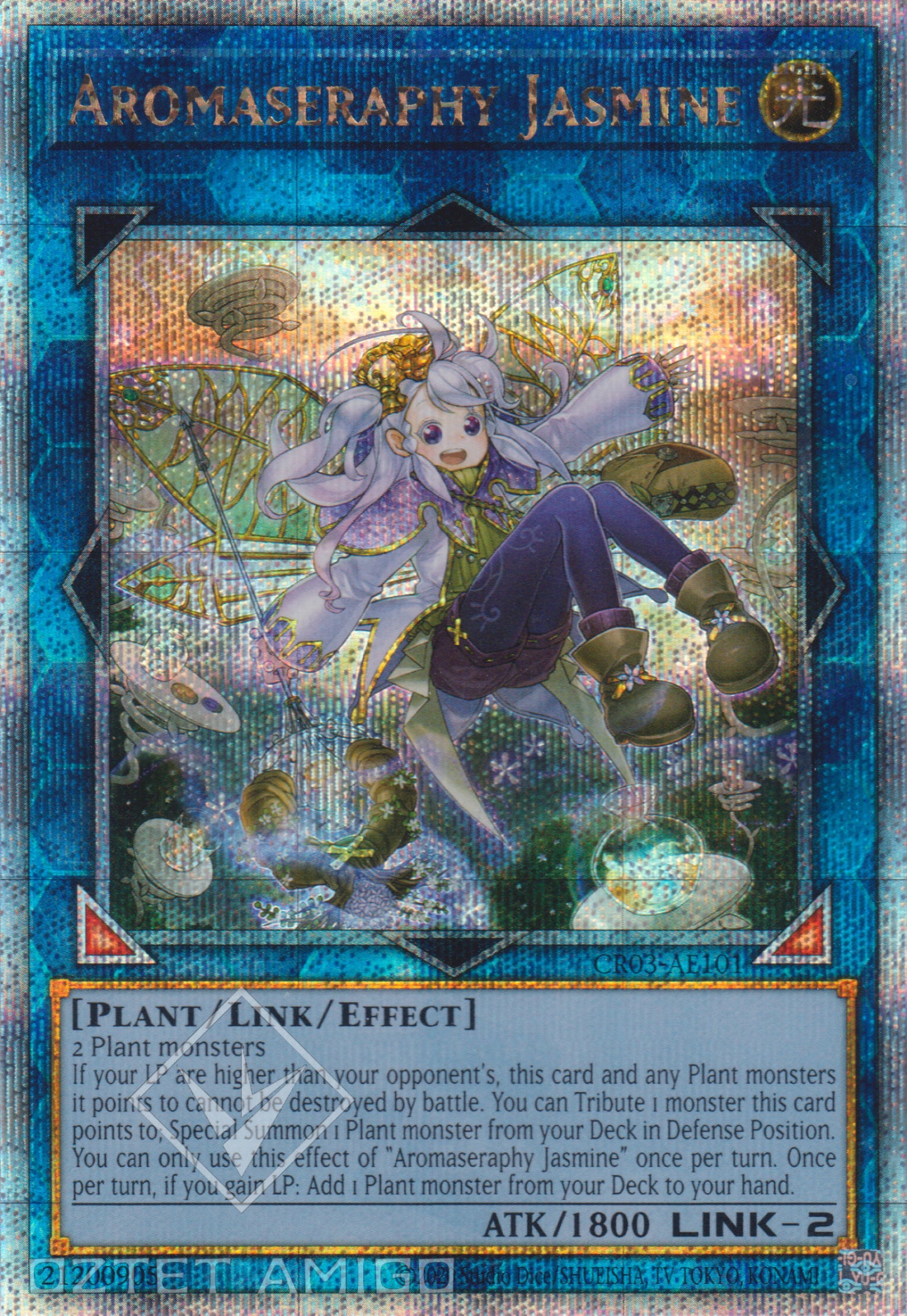 [遊戲王亞英版] 芳香熾天使 茉莉 / アロマセラフィ－ジャスミン / Aromaseraphy Jasmine-Trading Card Game-TCG-Oztet Amigo