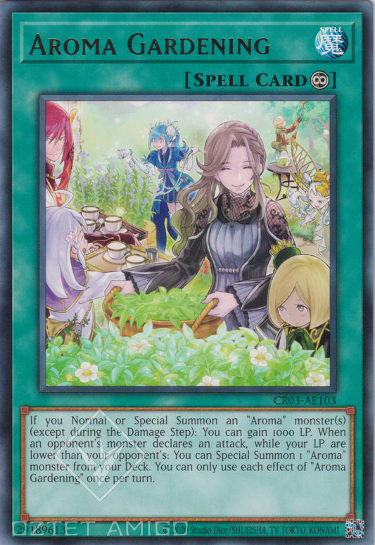 [遊戲王亞英版] 芳香園藝 / アロマガーデニング / Aroma Gardening-Trading Card Game-TCG-Oztet Amigo