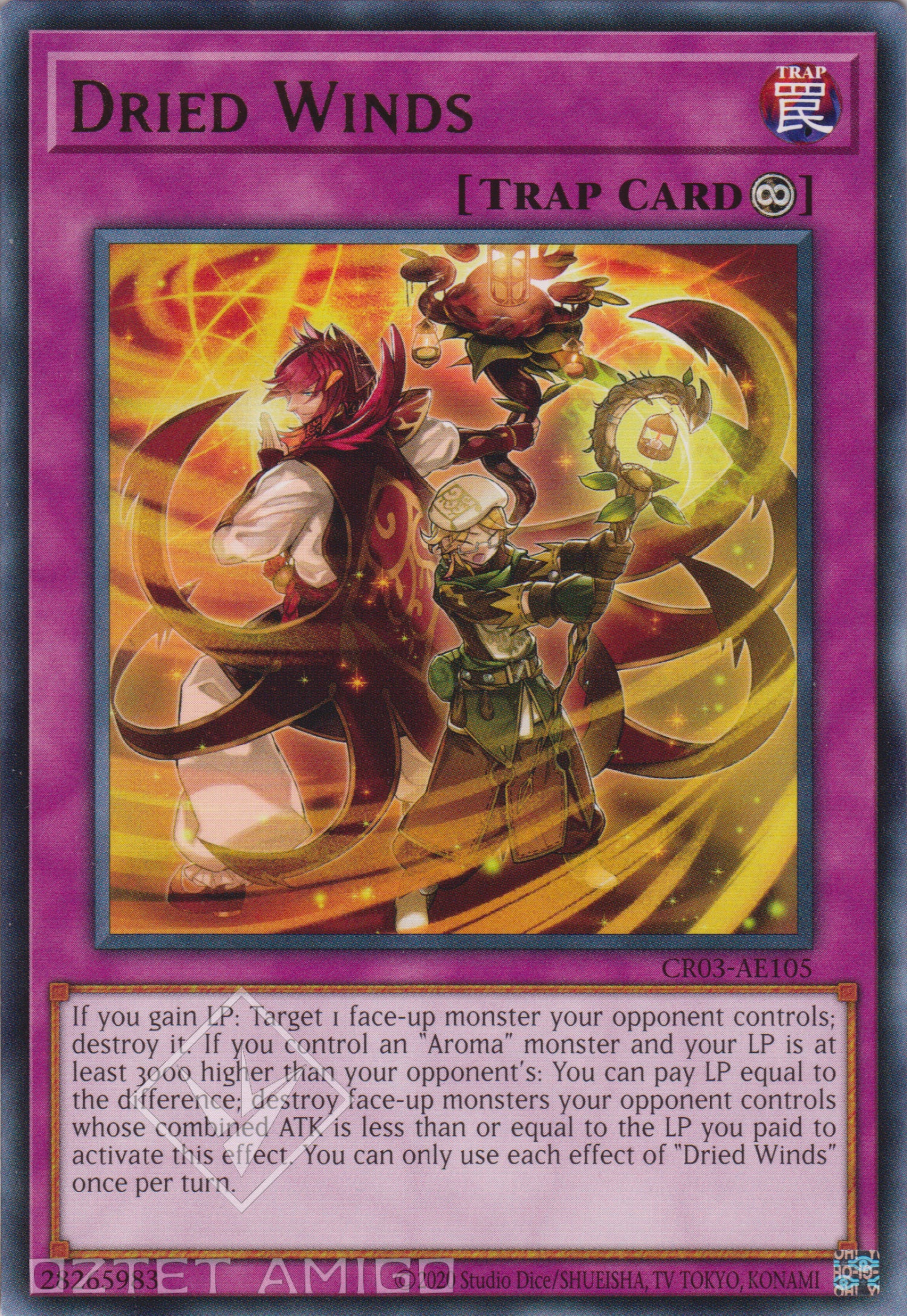 [遊戲王亞英版] 乾渴之風 / 渇きの風 / Dried Winds-Trading Card Game-TCG-Oztet Amigo