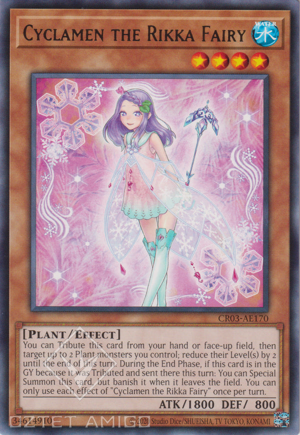 [遊戲王亞英版] 六花精仙克蘭 / 六花精シクラン / Cyclamen the Rikka Fairy-Trading Card Game-TCG-Oztet Amigo