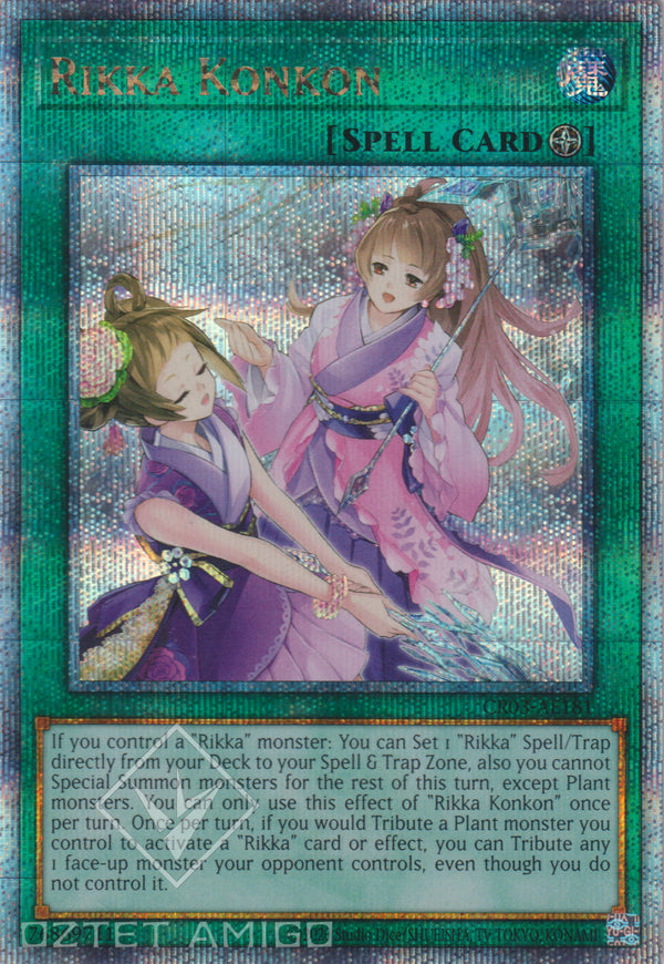 [遊戲王亞英版] 六花來來 / 六花来々/ Rikka Konkon-Trading Card Game-TCG-Oztet Amigo