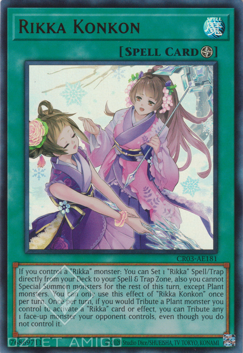 [遊戲王亞英版] 六花來來 / 六花来々/ Rikka Konkon-Trading Card Game-TCG-Oztet Amigo