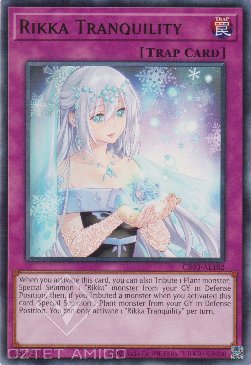 [遊戲王亞英版] 六花深深 / 六花深々 / Rikka Tranquility-Trading Card Game-TCG-Oztet Amigo