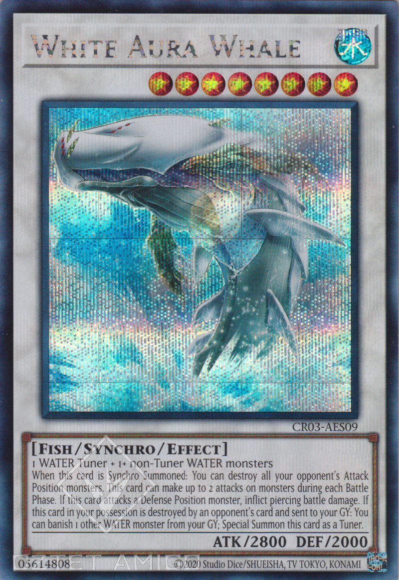 [遊戲王亞英版] 白鬥氣白鯨 / 白闘気白鯨 / White Aura Whale-Trading Card Game-TCG-Oztet Amigo