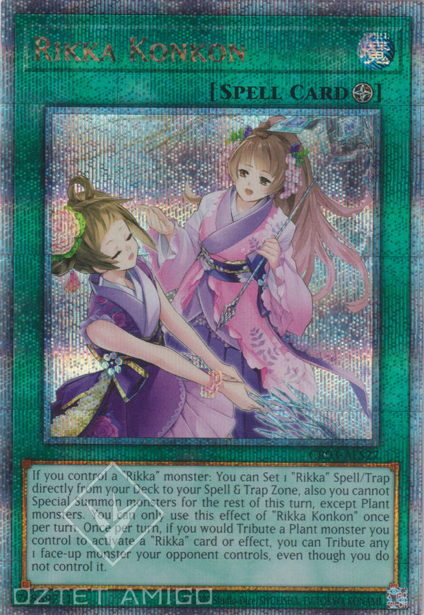 [遊戲王亞英版] 六花來來 / 六花来々/ Rikka Konkon-Trading Card Game-TCG-Oztet Amigo