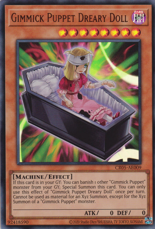 [遊戲王亞英版]  奇巧人偶 死靈玩偶 / ギミック・パペット－ネクロ・ドール / GIMMICK PUPPET DREARY DOLL-Trading Card Game-TCG-Oztet Amigo