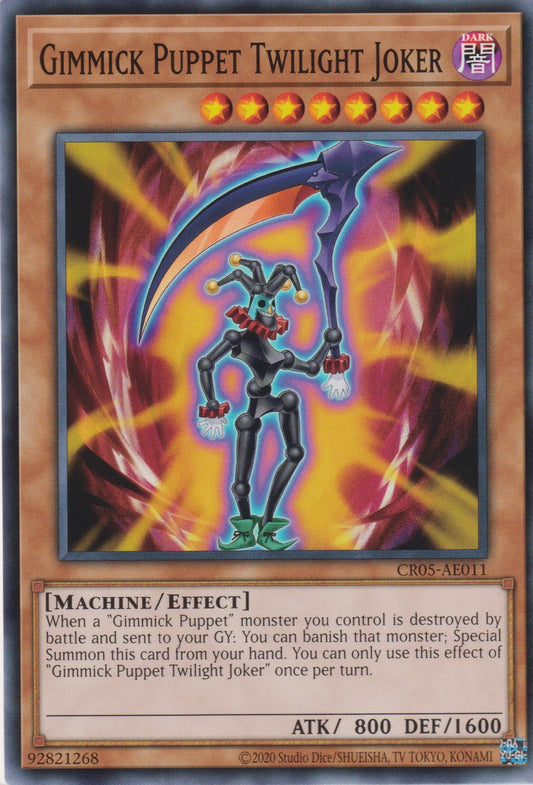 [遊戲王亞英版]  奇巧人偶 夜小丑 / ギミック・パペット－ナイト・ジョーカー / Gimmick Puppet Twilight Joker-Trading Card Game-TCG-Oztet Amigo