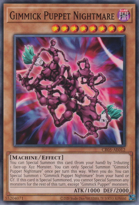[遊戲王亞英版]  機關人偶 夢魘 / ギミック・パペット－ナイトメア / GIMMICK PUPPET NIGHTMARE-Trading Card Game-TCG-Oztet Amigo