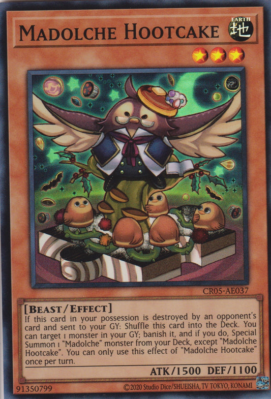 [遊戲王亞英版] 魔式甜點 鬆餅貓頭鷹 / マドルチェ・ホーットケーキ / MADOLCHE HOOTCAKE-Trading Card Game-TCG-Oztet Amigo