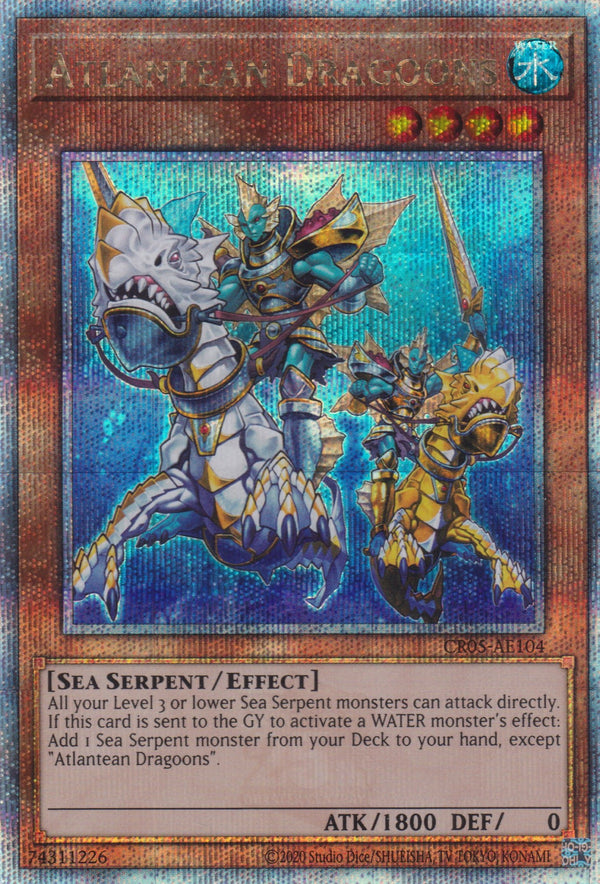 [遊戲王亞英版] 海皇的龍騎隊 / 海皇の竜騎隊 / Atlantean Dragoons-Trading Card Game-TCG-Oztet Amigo