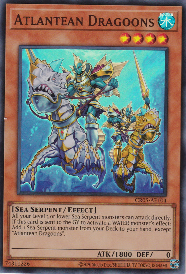 [遊戲王亞英版] 海皇的龍騎隊 / 海皇の竜騎隊 / Atlantean Dragoons-Trading Card Game-TCG-Oztet Amigo