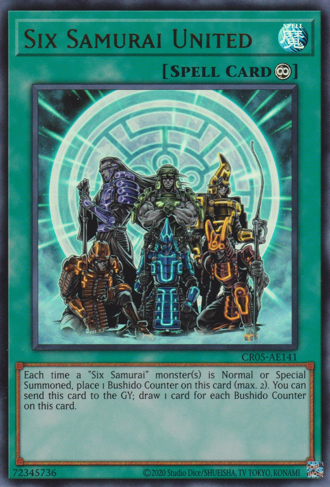 [遊戲王亞英版] 六武眾的團結 / 六武眾の結束 / Six Samurai United-Trading Card Game-TCG-Oztet Amigo